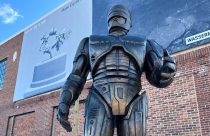 Detroit RoboCop Statue
