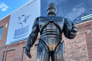 Detroit RoboCop Statue