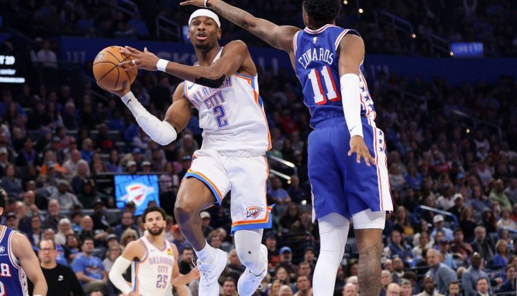 76ers Thunder Basketball