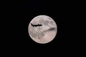 APTOPIX Louisville UPS Plane Crash Supermoon