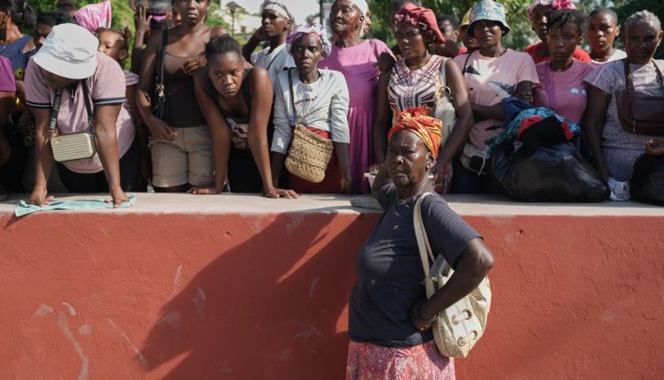 Haiti Extreme Weather Funeral