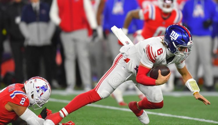 Giants Patriots Football