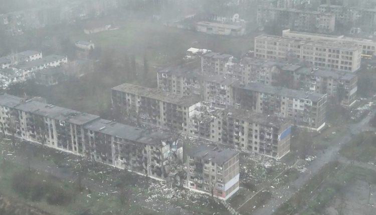 Russia Ukraine War Myrnohrad