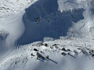 Avalanche Near Latopie Lake