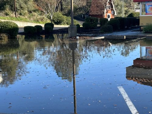 Water at Timber Hills Shopping Center in Sonora