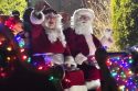 Santa and Mrs. Claus spreading Christmas cheer at the Tuolumne Annual Christmas Parade & Marketplace event in Tuolumne -- Photo Charise Jim