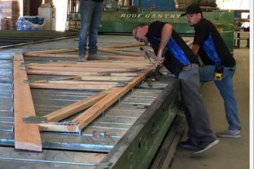 Senders Truss LLC working on different home—Senders Truss LLC photo