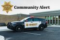 TCSO Community Alert graphic