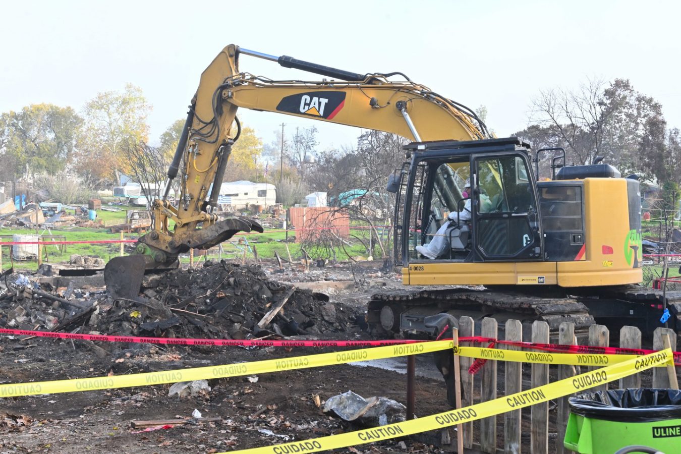 Complex Fires Debris Removal Work Continues This Week