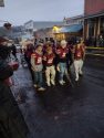 Calaveras Red Hawk football team celebrate state championship win at a rally in San Andreas -- Photo Jason Banks