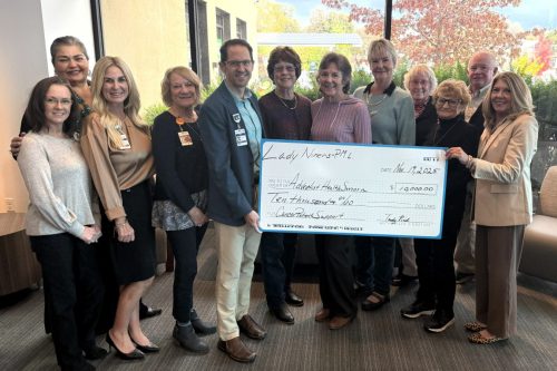 PML Lady Niners Check Presentation 2025—AHS photo