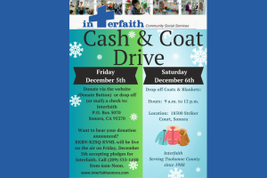 Interfaith Cash and Coat Drive