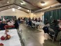 Many enjoying the Tuolumne County 42nd Community Christmas Eve Day Dinner in Sonora at the Mother Lode Fairgrounds—Photo by Tracey Petersen