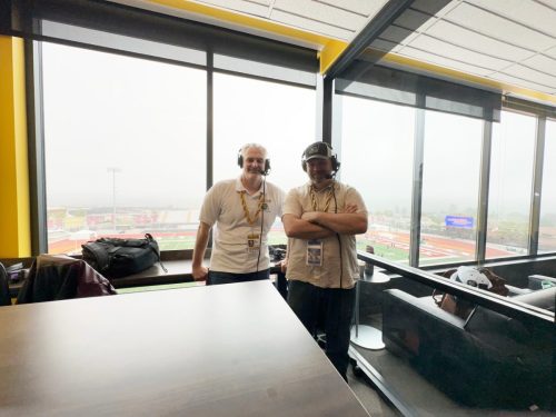 Zeb Drivdahl and Nick Stuart call championship game