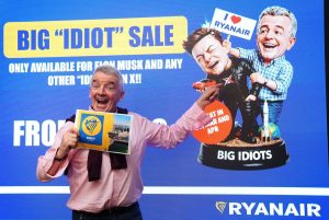 Ireland Musk Ryanair