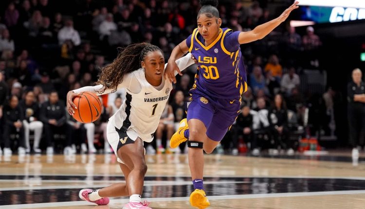 LSU Vanderbilt Basketball