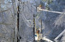 APTOPIX Winter Weather Mississippi