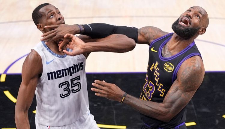 APTOPIX Grizzlies Lakers Basketball