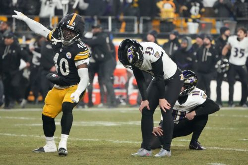 APTOPIX Ravens Steelers Football