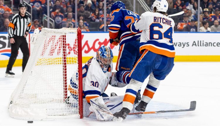 Islanders Oilers Hockey