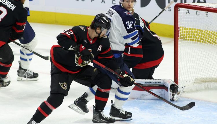 Jets Senators Hockey