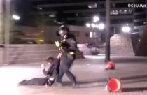 California Protester Injured