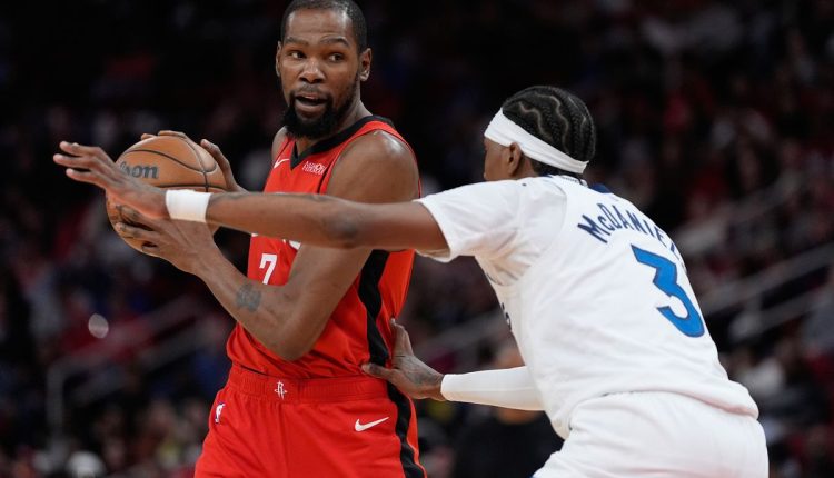 Timberwolves Rockets Basketball