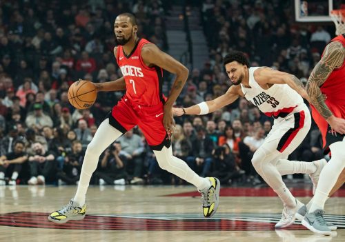 Rockets Trail Blazers Basketball