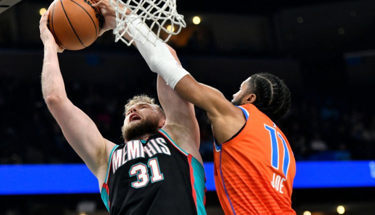 Thunder Grizzlies Basketball