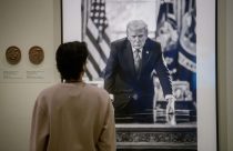 APTOPIX Trump National Portrait Gallery