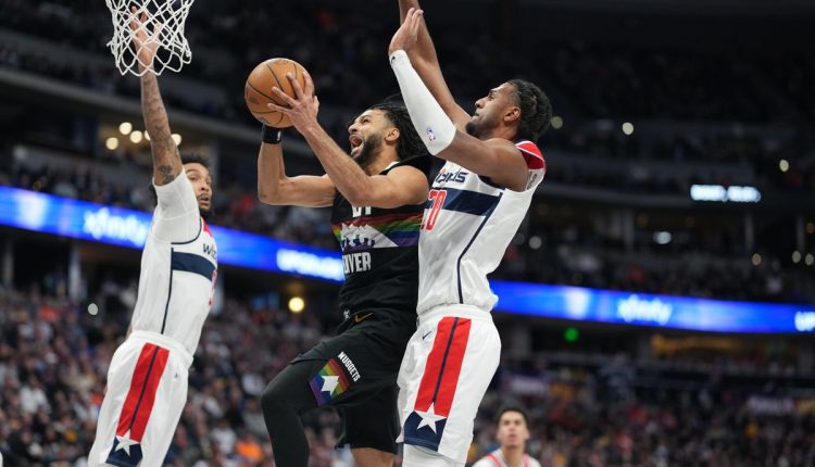 Wizards Nuggets Basketball