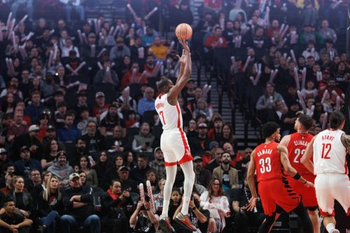 Rockets Trail Blazers Basketball