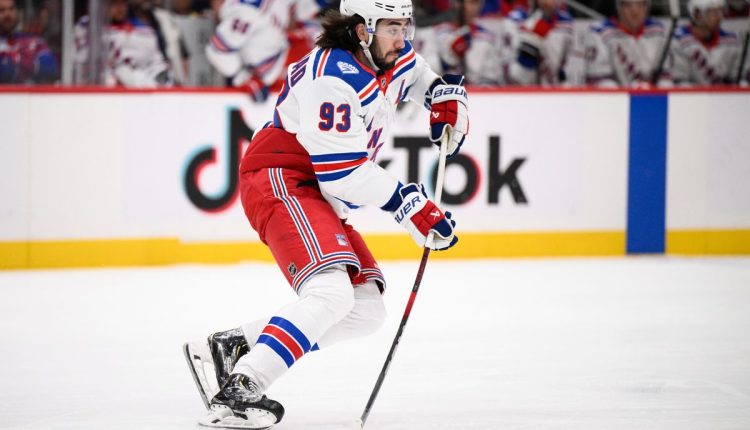 Rangers Capitals Hockey