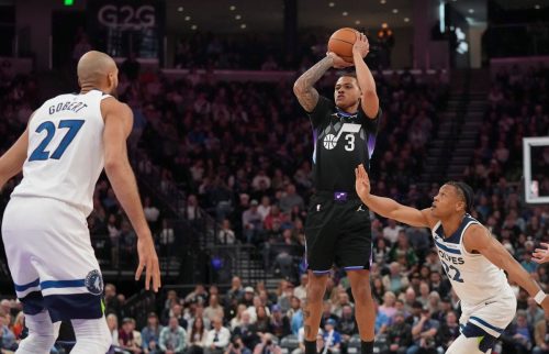 Timberwolves Jazz Basketball