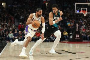 Lakers Trail Blazers Basketball