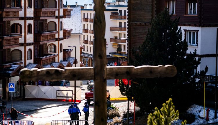 APTOPIX Switzerland Bar Fire