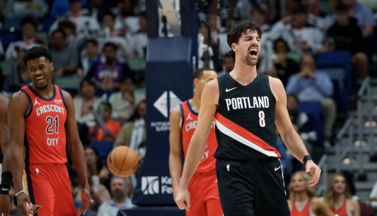 Trail Blazers Pelicans Basketball