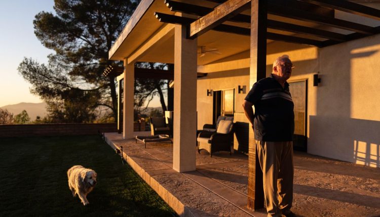Los Angeles Wildfires Dog's Home