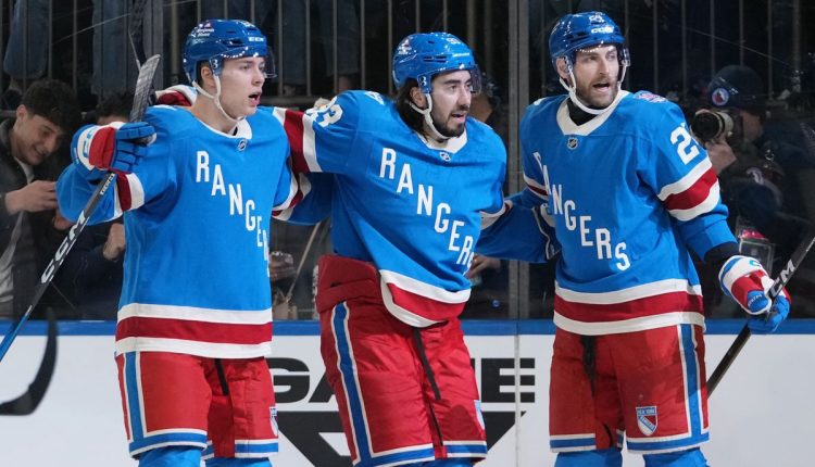 Sabres Rangers Hockey