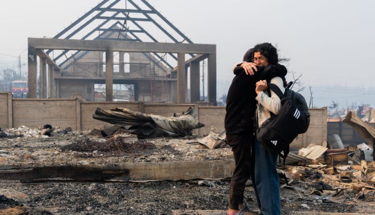 APTOPIX Chile Wildfires