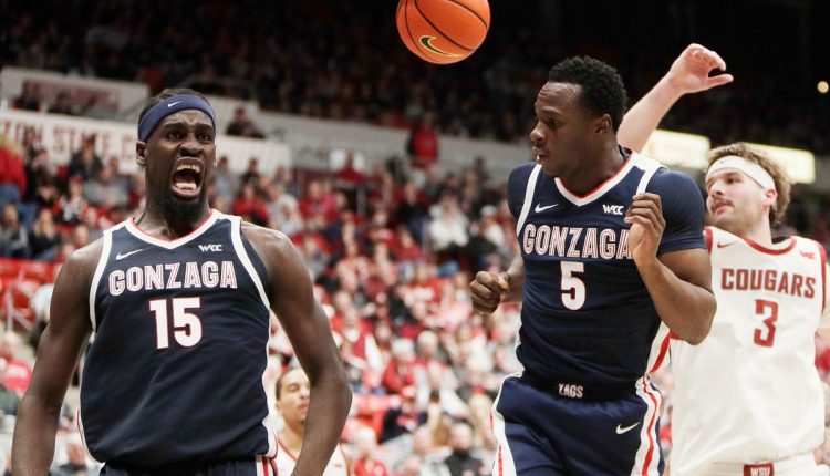 Gonzaga Washington St Basketball