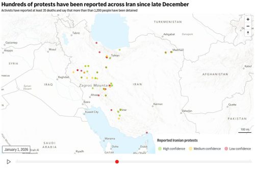 Iran-Protests-Map