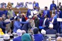 Somalia Parliament Scuffles