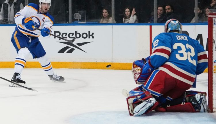 Sabres Rangers Hockey