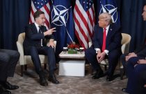 APTOPIX Switzerland Davos Trump