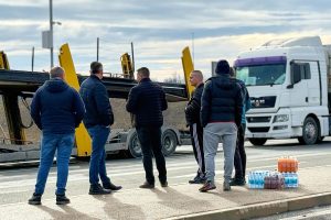 Bosnia Balkans Drivers Strike