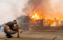 APTOPIX Chile Wildfires