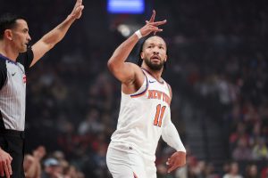 Knicks Trail Blazers Basketball