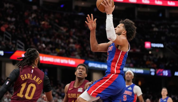 Pistons Cavaliers Basketball