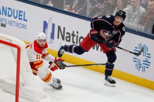 Flames Blue Jackets Hockey